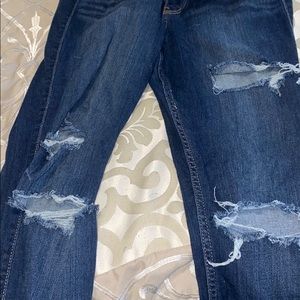 Hollister Ripped Jeggings size 9r